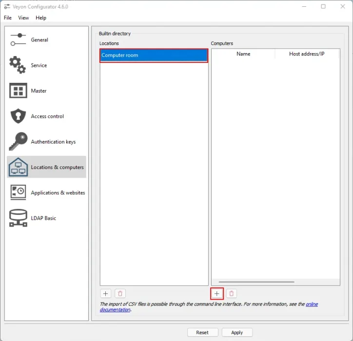 Adding computers to a room (Figure 15)