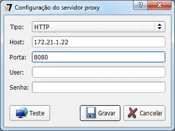 Configure ASTER to use Proxy Server
