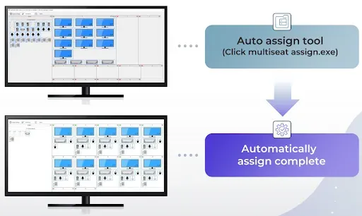 Автоматическое назначение устройств