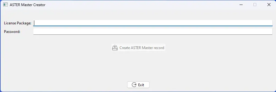 Ввод серийного номера и защита паролем
